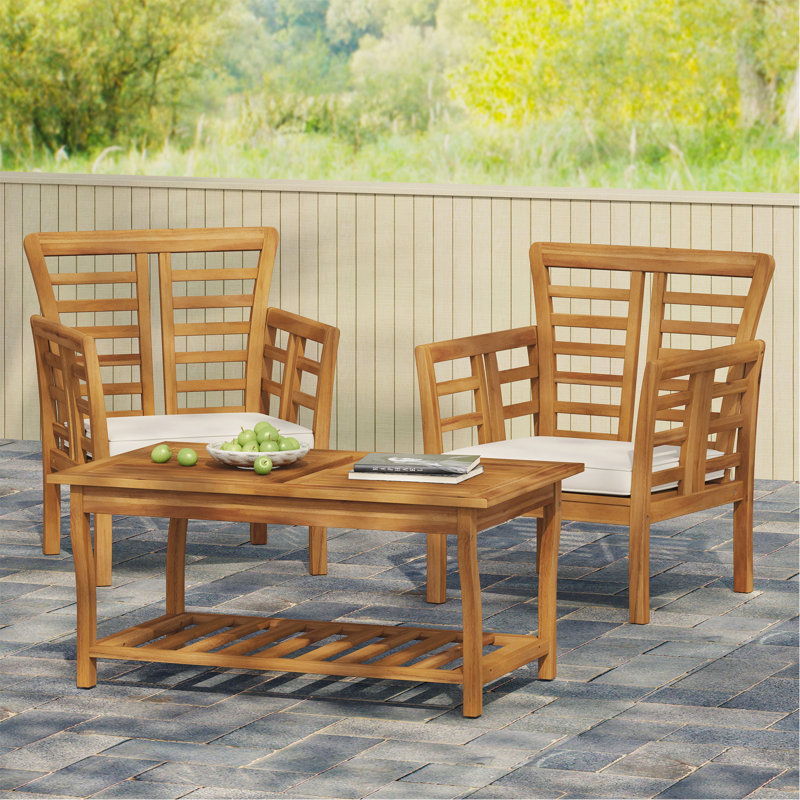 2 chaises club + table