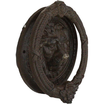 Buste de tête de lion