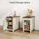Analiesa End Table with Storage and Charging Station