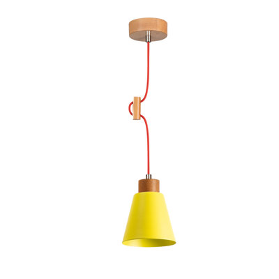 Luminaire suspendu en forme de cloche à 1 lumière Levin