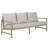 Cortazal Aluminum Patio Sofa