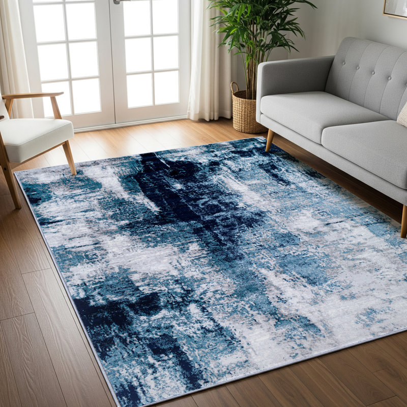 Abstract Area Rug, Rectangle 160 x 220 cm