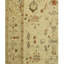Wool Oriental Area Rug in Cream-576394412