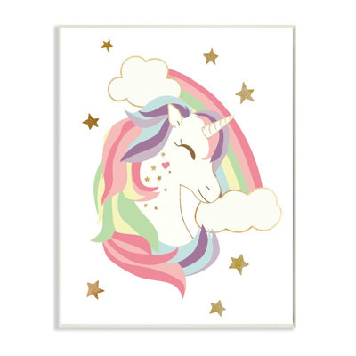 «Unicorn Starry Rainbow» par Ziwei Li - impression d'art graphique