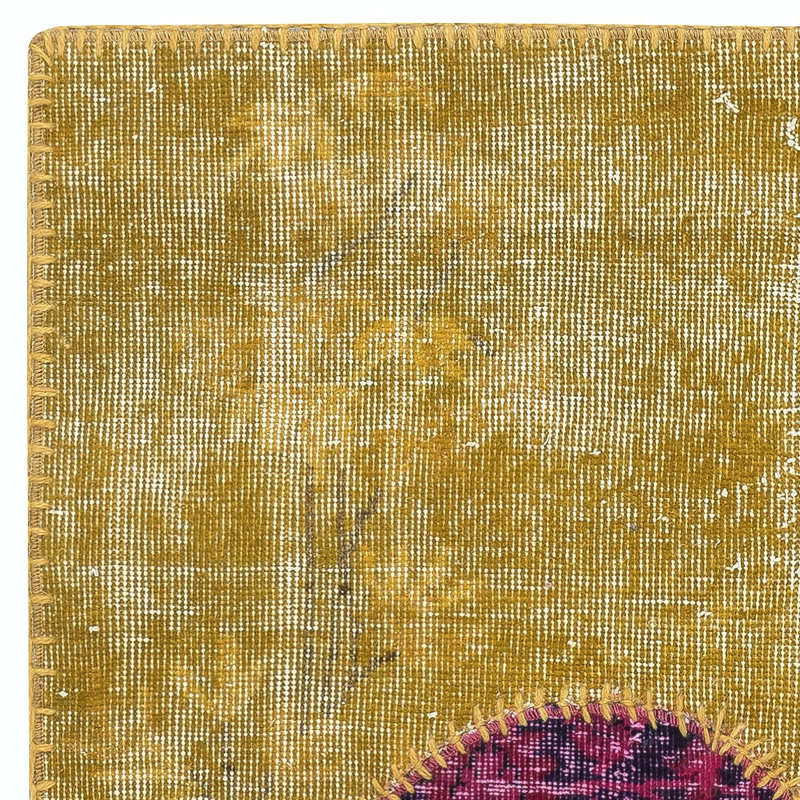 Tapis de couleur turque. Paillasson coloré fait à la main
