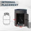 Ensemble de conversation modulaire avec foyer-802056883