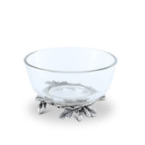 Majestic Forest Glass Dessert Bowl