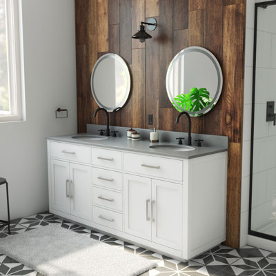 Ensemble de meuble-lavabo double 72 po Dexterity