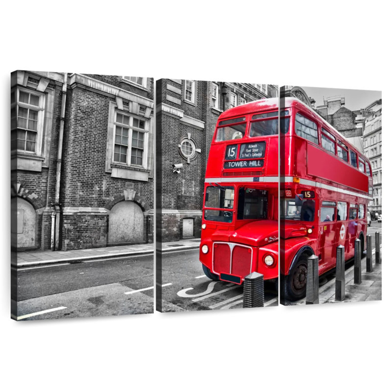 Mehar Pop Double Decker Bus, 28" H x 45" W