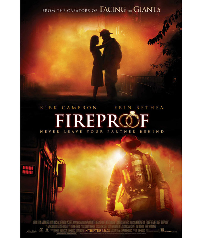 Fireproof, 24" H x 16" W