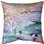 Housse de coussin meguro et pont tambour et coucher de soleil hill