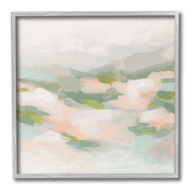 "Pastel Nature Landscape" par June Erica Vess sur