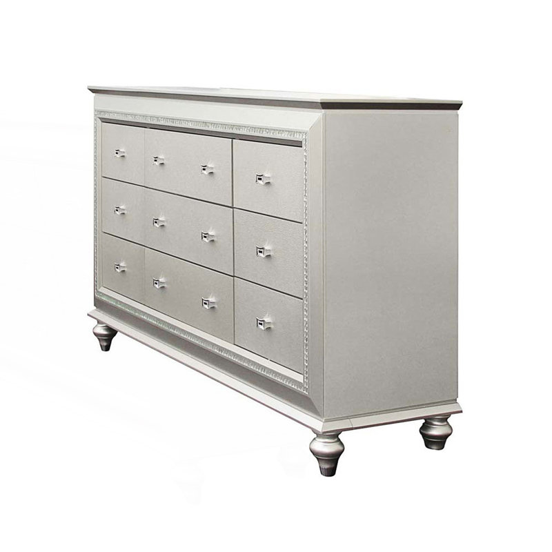 Commode 9 tiroirs Contemporary, Champagne