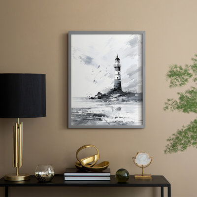 NAUTICAL Series DXXXVI Framed Print - Solid Wood