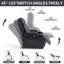 Fauteuil inclinable électrique avec massage, chaleur, port USB et porte-gobelets-350168755