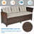Collegedale 3 Piece Dining Set with Cushions