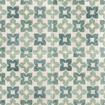 Carreaux de sol et muraux en porcelaine satinée Phlox 8 po x 8 po