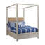 Newport Upholstered Canopy Bed-29609771-29609772