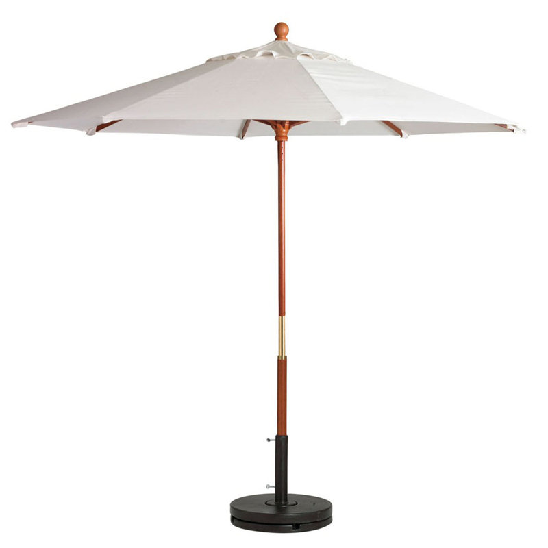 Parasol de marché 7', Blanc