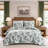 Madison Park Hartwell Green Reversible Coverlet Set-138404458-138404459