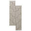 Zelora 1" Glossy Ceramic Mosaic Wall Tile-1400859658