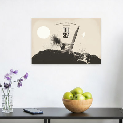 Reproduction d'art rétro sur toile rétro