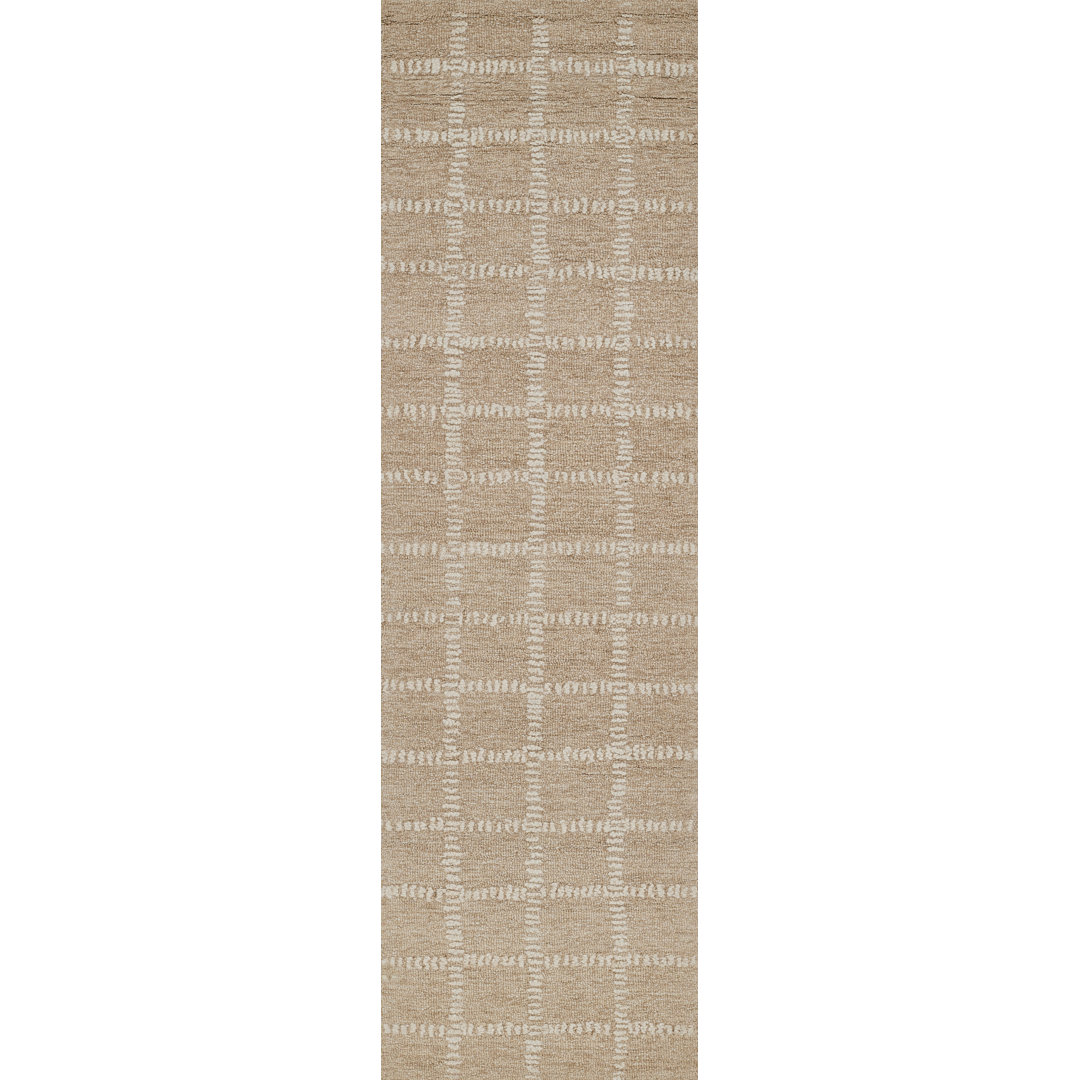 Lanora Hand Tufted Wool Geometric Indoor Rug Birch Lane™ Rug 