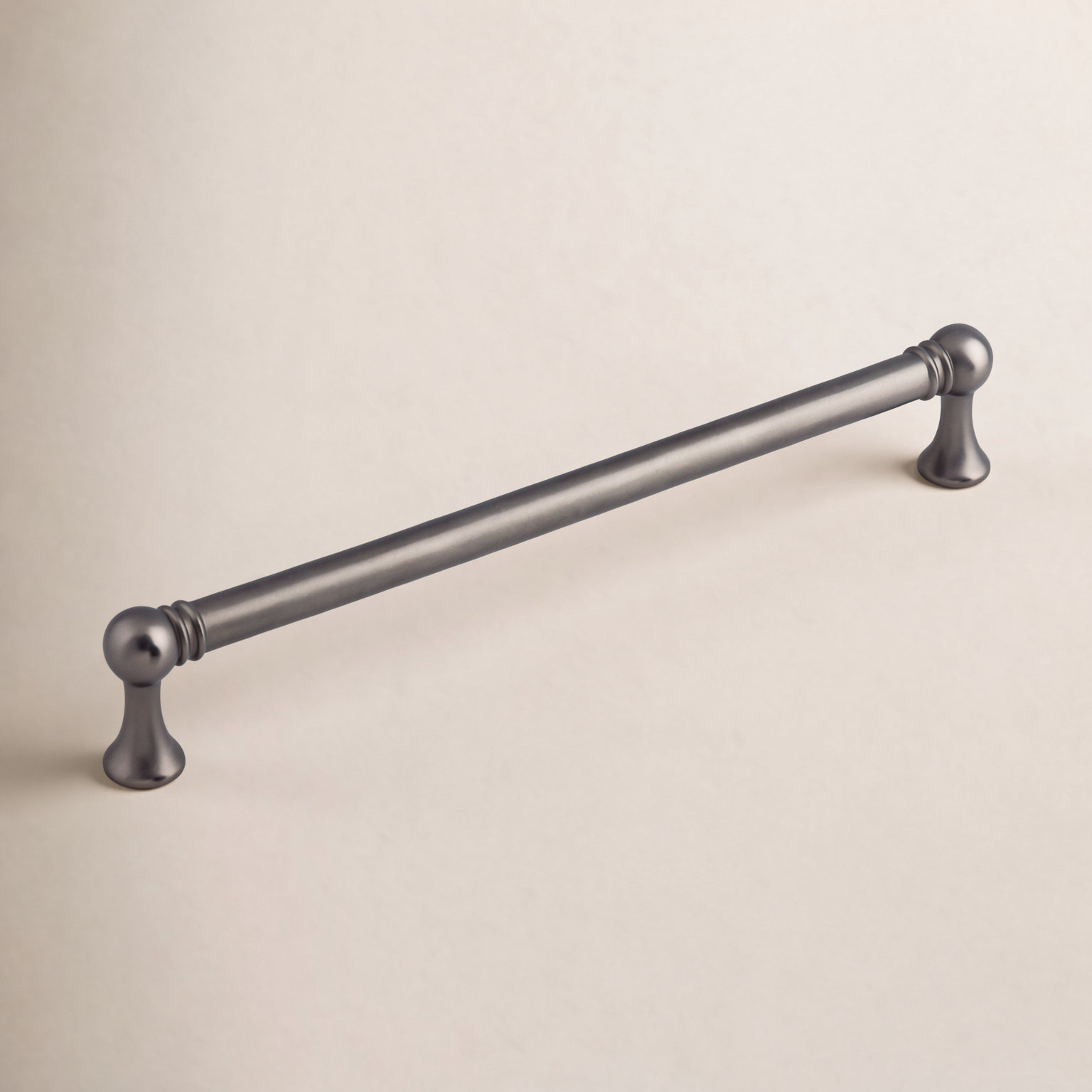 Kara 8" Bar Cabinet Pull, Ash Gray