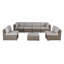 Ensemble de conversation pour 6 personnes avec coussins Euporie Wicker-2062688881