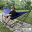 Hamac universel Tranquillo capacité de 600 lb, support de hamac pliable instantané des années 20, hamac avec support, hamac de camping révolutionnaire portable pour 2 personnes, sans vis, de qualité supérieure, bleu-1620000929-1649363530