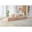 Canapé modulaire à compression avec méridienne confortable, canapé en forme de L sans siège avec assise profonde, canapé-lit modulaire minimaliste pour le salon-797486971