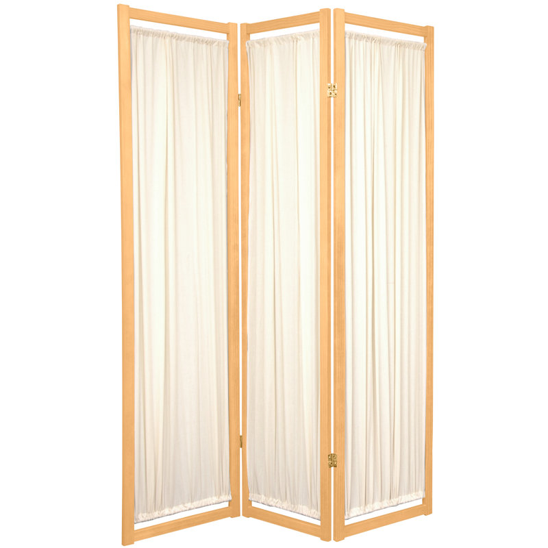 Cloison pliante Michelle H 72 ", Naturel, 3