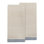 Alsace Cotton and Linen Striped Waffle Tea Towel