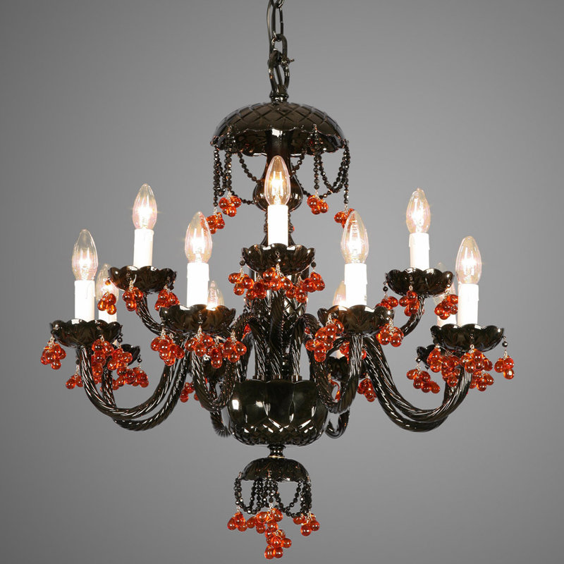Ainsley 12 - Light Candle Style Chandelier