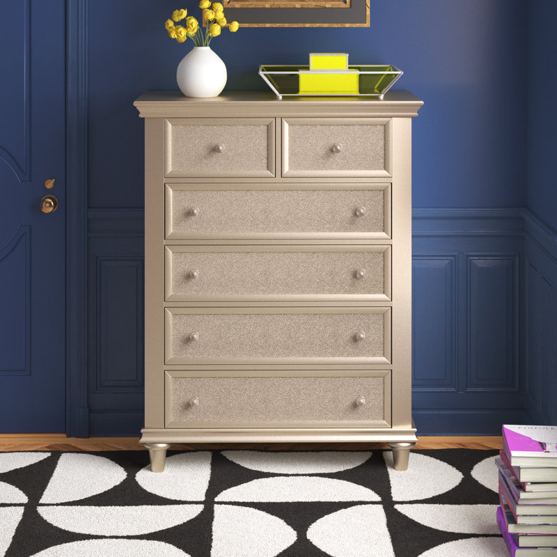 Adrianna 40'' W 6 - Drawer Dresser