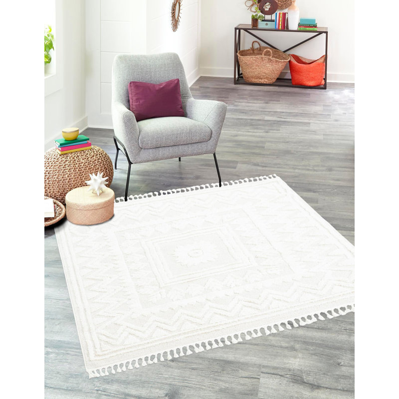 Amirah Geometric Indoor Rug, Square 7'10"