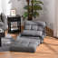Fauteuil-lit convertible rembourré avec oreiller_W2225P