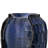 28.25"H Oversized Petals Textured Ceramic Jar Outdoor Floor Fountain With Pump And LED Light (KD)-880841856