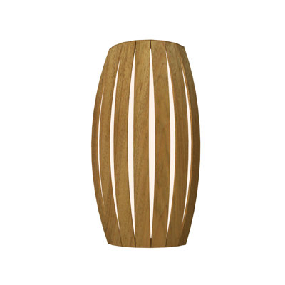 Manufactured Wood LED Flush Mounted Sconce