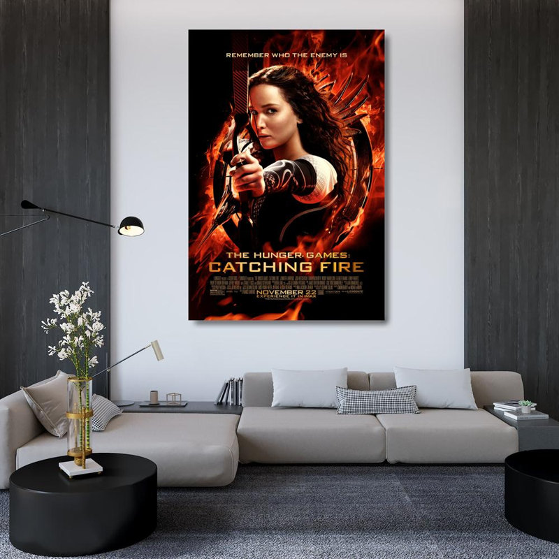 Les jeux de la famine «Catching Fire», H 48 po x l 32 po