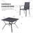 Jenesis 4 - Person Patio Dining Set with Square Table-581299337