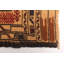 Tapisserie Shiravan SMK brun clair Kilim 4 pi 2 po x 6 pi 4 po