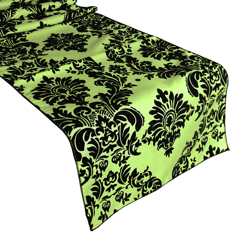 Batum, 72" x 12", Black/Lime