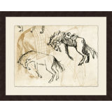 Layered Horse Study 4 Print
