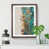 Walnut Framed Paper