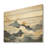 Majestic Mountain Peaks I - Mountains Wood Art On Natural Pine Wood-206709747