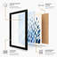 Blue Radiance Botanical - Framed Print-1936869397-1936869393