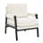 Mid-Century Modern Chenille Upholstered Accent Armchair-2070739011