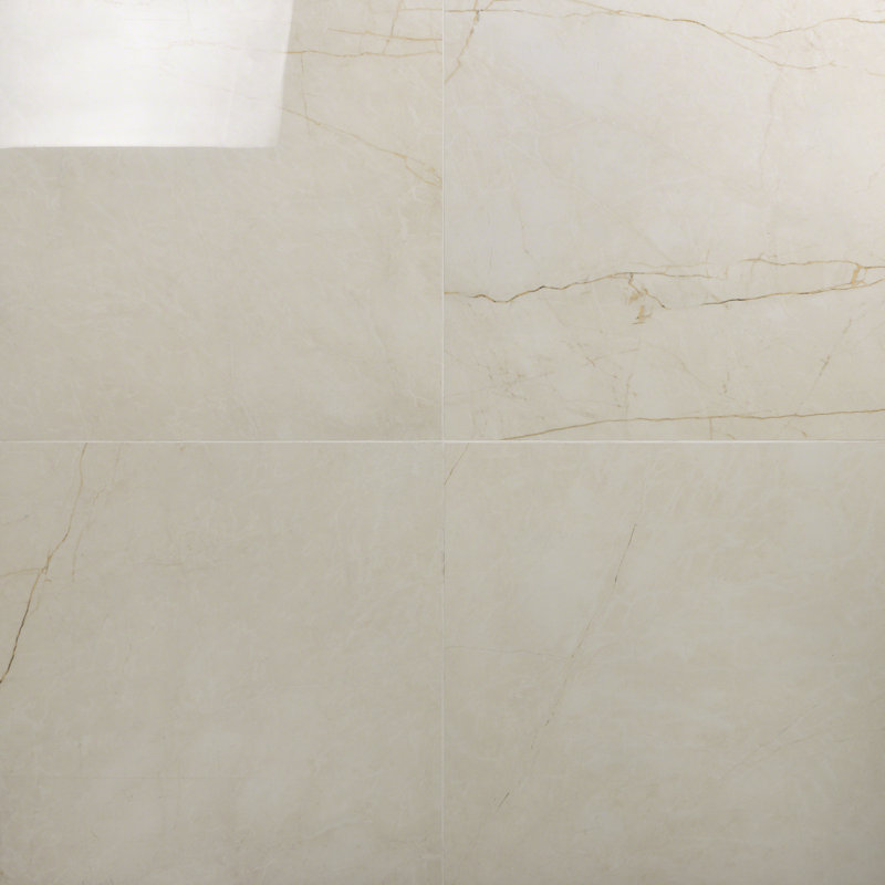 Carrelage mural 24 po x 24 po, Beige