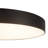 Cherylene 11-in Black dimmable LED Flush Mount-124959440